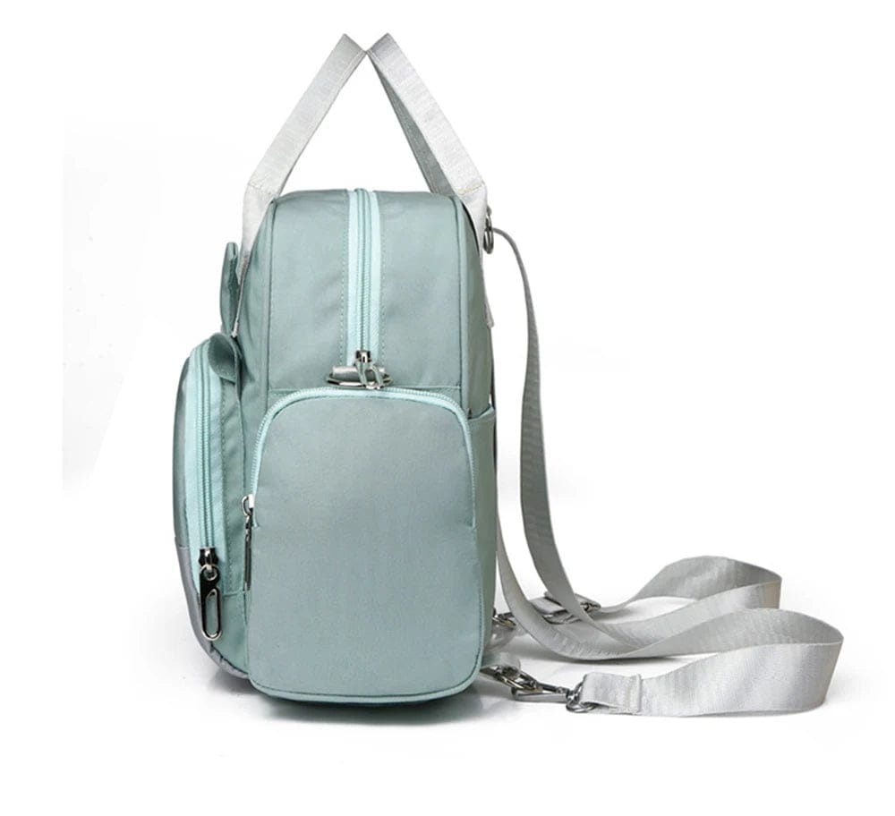 Baby Diaper Backpack Moo Sea Green - Sunshine
